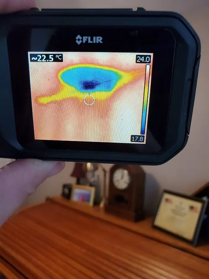 Thermal imaging inspection for water damage in Florida City
