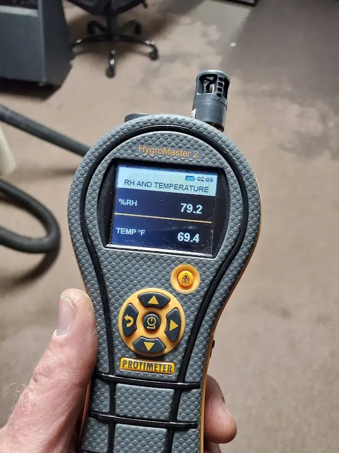 Moisture meter humidity assessment for Mold Remediation & Removal in Florida City